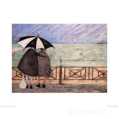 Sam Toft: It'S A Wonderful Life Stampa 40X50 Cm