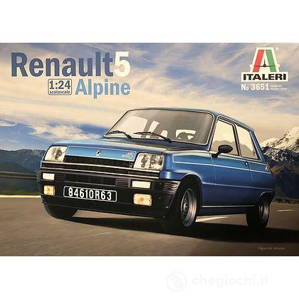 Auto Renault 5 Alpine. Scala 1/24 (IT3651)