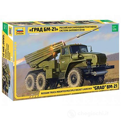 BM-21 GRAD Multiple rocket launcher 1/35  (ZS3655)