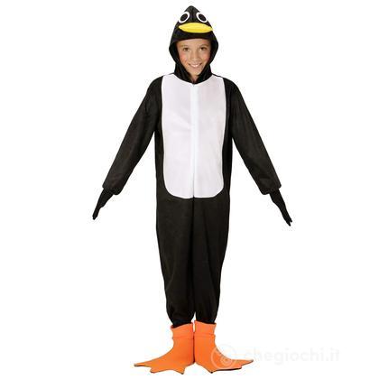 Pinguino (Costume Con Cappuccio E Maschera) (116 Cm / 4-5 Years)