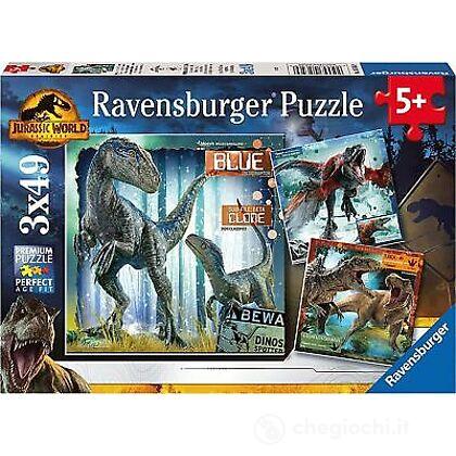 Jurassic World Puzzle 3x49 pz (5656)