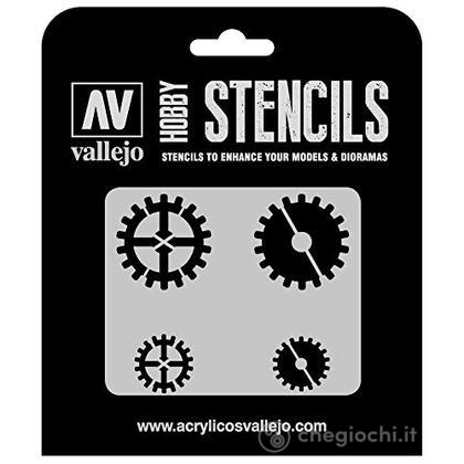 Stencil Stsf001 Gear Markings 125