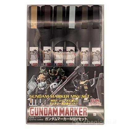Gundam Marker Ams-127 Msv Set