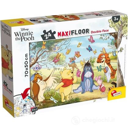 Winnie The Pooh Disney Puzzle Double Face Maxi Floor 24 (86665)