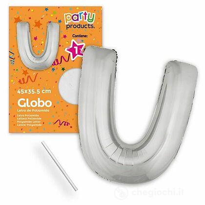 Palloncino Numero 2 Jumbo 101,6 Cm In Mylar Bianco - Per Decorazioni Feste Compleanno, Matrimonio