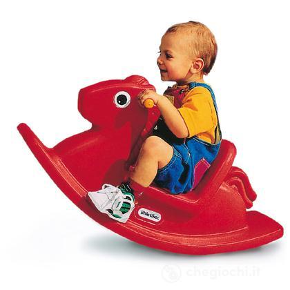 Cavallo A Dondolo 12 Mesi.Cavallo A Dondolo Rosso Cavalcabili Little Tikes Giocattoli Chegiochi It