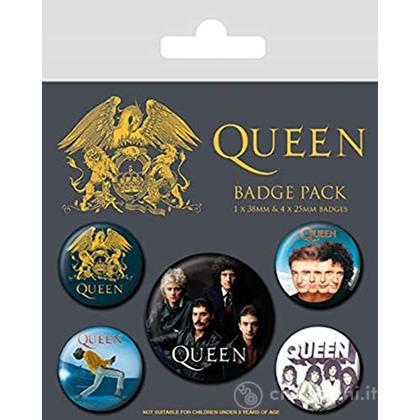 Queen: Classic Pin Badge Pack