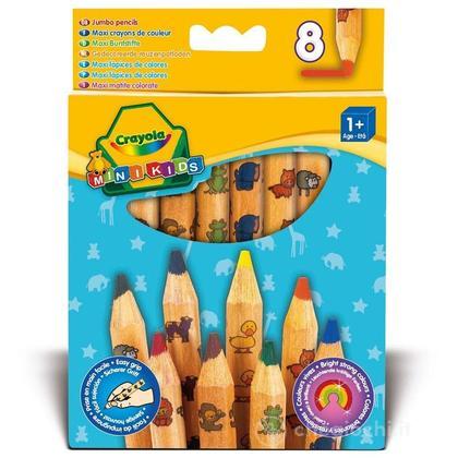 8 Maxi matite colorate (3678)