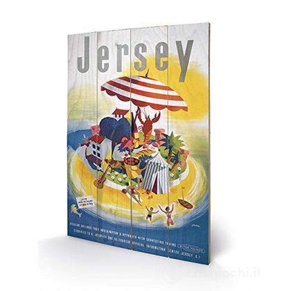 Jersey: Island (Stampa Su Legno 59X40Cm)