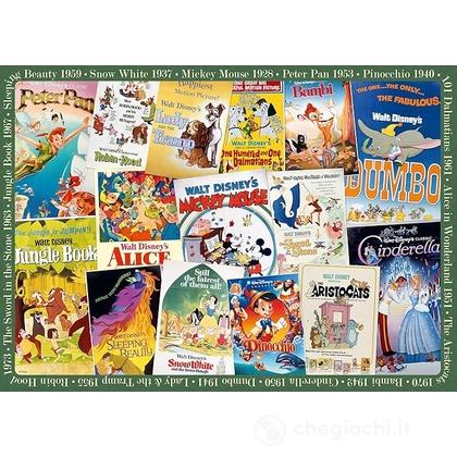 Disney Vintage Movie Post - Puzzle 1000 pezzi – Disney (12000689)