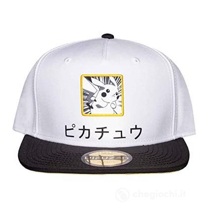 Cap Pokemon Bianco