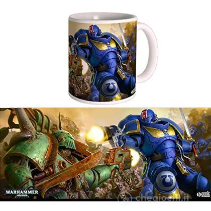 Warhammer 40k Ultramarines Vs Nurgle Mug