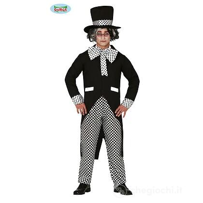 Costume Uomo Cappellaio Pazzo Bianco E Nero Taglia L (88720)
