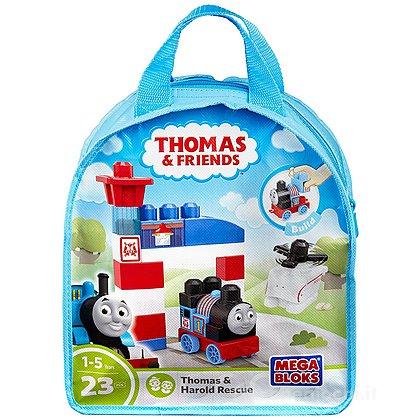 Il trenino Thomas set Harold Operazione Salvataggio (DXH55)