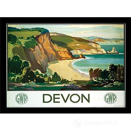 Devon - 3 Stampa In Cornice 30X40 Cm