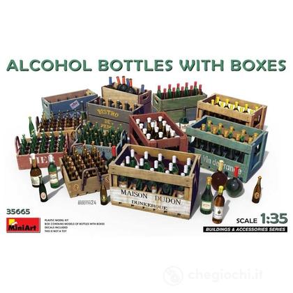 Alcohol Bottles w/Boxes (MA35665) +14