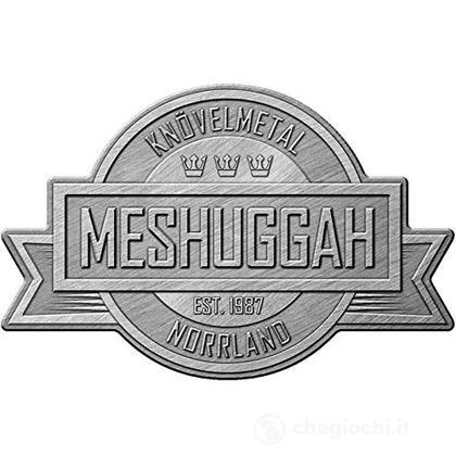 Meshuggah: Crest Pin Badge - Decorazioni cameretta - Rock Off - Giocattoli