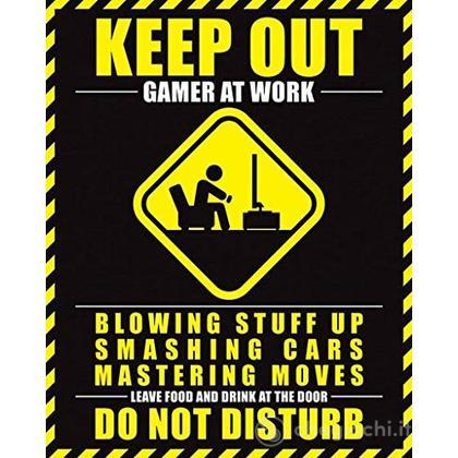 Gamer At Work (Poster 40X50 Cm)