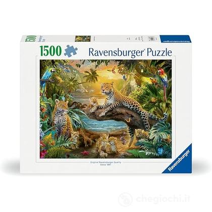 Leopardi nella giungla - Puzzle 1500 pezzi (12000738)