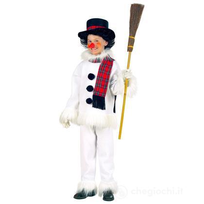 Pupazzo Di Neve (Casacca, Pantaloni, Cappello, Sciarpa, Naso) (158 Cm / 11-13 Years)