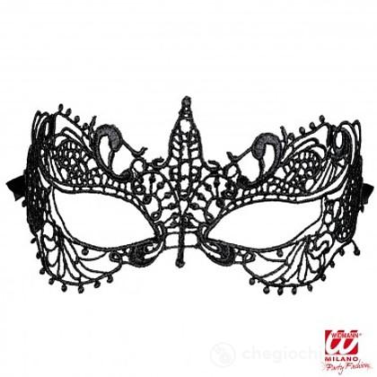 Maschera in Pizzo Nera - Maschere - Widmann - Giocattoli