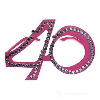 Occhiali 40 Pink Diamond frame