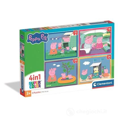 Puzzle 4in1 - Peppa Pig (21751)