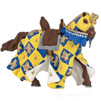 Cavallo medievale blu (39755)