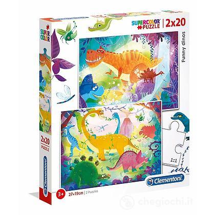 Dinosaurs - Noli 2 x 20 pezzi (24755)