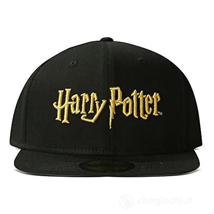 Cap Harry Potter Black Golden Logo