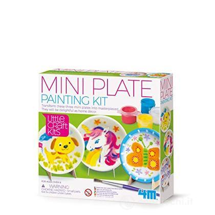 Creativita' E Fantasia - Mini Piatti Kit Per Dipingere