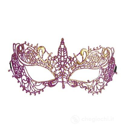 Maschera in Pizzo Barocco Antico Argento