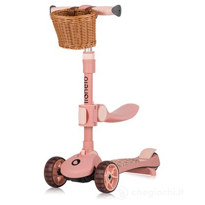 Monopattino Bici 2in1 - Franky Rosa 3 ruote