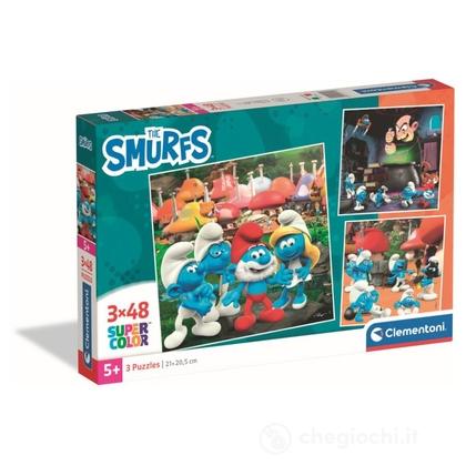 Puzzle 3x48 pz - Smurfs (25792)