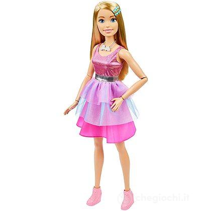 Barbie Large Doll Vestito Rosa 71 cm (HJY02) - Barbie - Mattel - Giocattoli