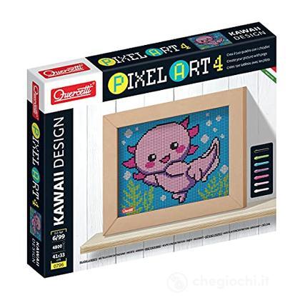 Pixel Art 4 Kawaii Design Axolotl (0796)