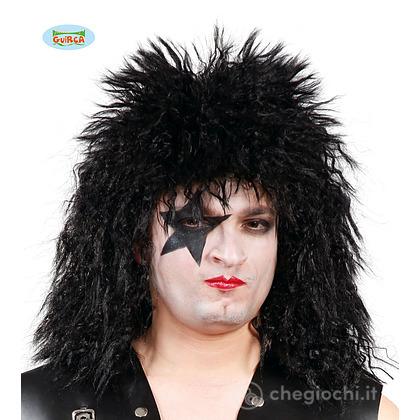 Parrucca Nera Punk Rock Star (4799)