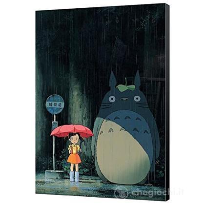 Totoro Bus Stop 35x50 Wood Panel