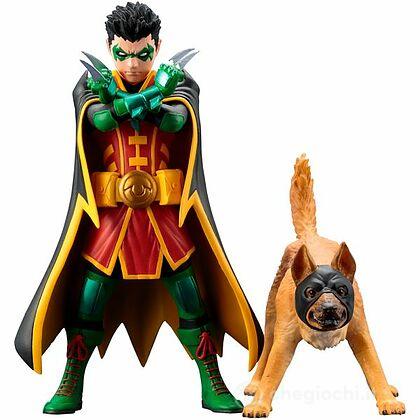 Robin E Bat-Hound Artfx Statue