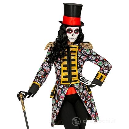 Cappotto Parata Dia De Los Muertos da donna S - Costume Adulto Donna - Halloween, Showtime,  Showgirls e Showmen, Gran Galà e Parate, Personaggi Gotic