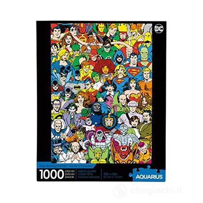 DC Retro Cast 1000 Pcs Puzzle