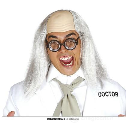 Calotta Con Capelli Lunghi Bianchi Zombie Scienziato (4822)