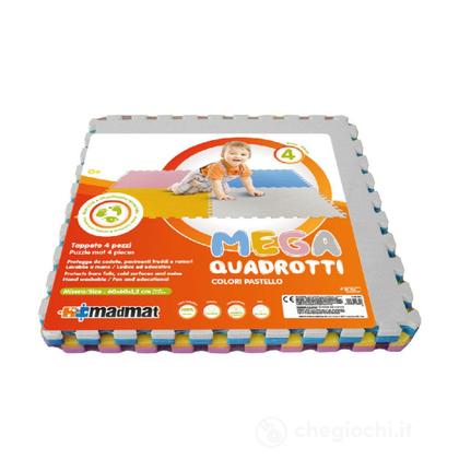 Tappeto Mega Quadrotti 60x60x1,2 Colori Pastello (705000011)