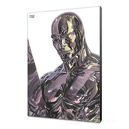 Alex Ross Silver Surfer Wood Panel