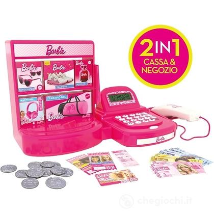 Barbie Cassa Glam & Co 2 in 1 Cassa e Negozio