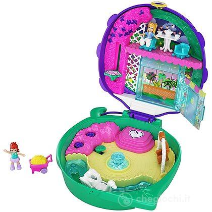 Polly Pocket- Cofanetto Giardino della Coccinella Playset Tascabile (GKJ48)