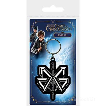 Fantastic Beasts: The Crimes Of Grindelwald: Grindelwald -Rubber Keychain- (Portachiavi Gomma)