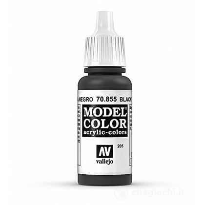 Colore Acrilico Opaco nero Black Glaze 17 ml (70855)
