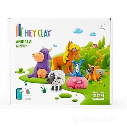 Hey Clay - Set 15 Colori Animali (705600501)