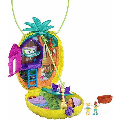 Polly Pocket Cofanetto Borsetta dei Segreti Ananas (GKJ64)